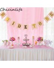 Chicinlife różowe złoto litery bride to be balon foliowy z pałąkiem na głowę Tiara wieczór panieński dekoracje ślubne wieczór pa