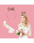 Chicinlife różowe złoto litery bride to be balon foliowy z pałąkiem na głowę Tiara wieczór panieński dekoracje ślubne wieczór pa