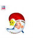 Balony foliowe na boże narodzenie święty mikołaj balon bałwanek Globos Xmas Deer Penguin balon ozdoby świąteczne na dom nowy rok