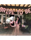 Chicinlife różowe złoto litery bride to be balon foliowy z pałąkiem na głowę Tiara wieczór panieński dekoracje ślubne wieczór pa