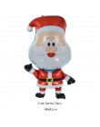 Balony foliowe na boże narodzenie święty mikołaj balon bałwanek Globos Xmas Deer Penguin balon ozdoby świąteczne na dom nowy rok