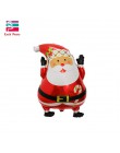 Balony foliowe na boże narodzenie święty mikołaj balon bałwanek Globos Xmas Deer Penguin balon ozdoby świąteczne na dom nowy rok