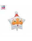 Balony foliowe na boże narodzenie święty mikołaj balon bałwanek Globos Xmas Deer Penguin balon ozdoby świąteczne na dom nowy rok