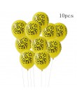 WEIGAO Jungle Party baner urodzinowy Garland liczba zwierząt cyfrowe balony pierwszy Baby Boy dekoracja urodzinowa dla dzieci