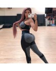 Moda wysokiej talii kobiet legginsy fitness Feminina legginsy treningowe Jeggings elastyczna odzież sportowa bez szwu legginsy o