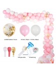 Regulowane Tabletop łuk balonowy zestawy DIY Birthday Party dekoracyjne ślubne balony kolumna stojak Ballon dostaw łańcucha