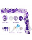 Regulowane Tabletop łuk balonowy zestawy DIY Birthday Party dekoracyjne ślubne balony kolumna stojak Ballon dostaw łańcucha