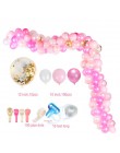 Regulowane Tabletop łuk balonowy zestawy DIY Birthday Party dekoracyjne ślubne balony kolumna stojak Ballon dostaw łańcucha