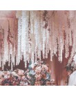 100CM sztuczny kwiat wiśni winorośli jedwabne kwiaty Sakura na wesele wystrój sufitu fałszywy garland arch bluszcz diy party dec