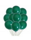 Zielona palma liść balony zielone balony tropikalne hawaje strona balony impreza w stylu Safari Balon dżungla motyw zwierząt bal