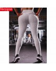 Maryigean solidne Legging kobiety poliester super elastyczna spodnie z wysokim stanem legginsy treningowe Push Up Fitness kobiet