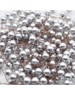 50 sztuk Mini perła plastikowe pręciki sztuczne kwiaty owocowe pręciki wiśnia na ślub boże narodzenie DIY pudełko wieńce dekorac