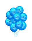 10 sztuk różowy 1 balonik urodzinowy jeden 1 rok stara pierwsza dekoracja na przyjęcie z okazji urodzin lateksowe balony Globos 