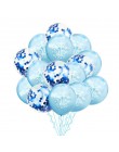 10 sztuk różowy 1 balonik urodzinowy jeden 1 rok stara pierwsza dekoracja na przyjęcie z okazji urodzin lateksowe balony Globos 