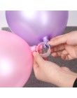 10 sztuk plastikowe klipsy śliwkowe klipsy uszczelnienie kropka kleju naklejki na świąteczne dekoracje na przyjęcie urodzinowe a