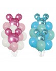 1 zestaw Mickey Minnie Mouse balony urodziny lateksowe balony na brzuszkowe dekoracja urodzinowa dzieci balon foliowy powietrze 