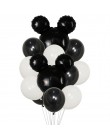 1 zestaw Mickey Minnie Mouse balony urodziny lateksowe balony na brzuszkowe dekoracja urodzinowa dzieci balon foliowy powietrze 