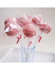 100 sztuk/partia cukierki Lollipop Cookies wyczyść Opp plastikowe torby z pieczęcią obejmy opakowanie worek celofanowy woreczek 