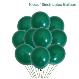 Zielona palma liść balony zielone balony tropikalne hawaje strona balony impreza w stylu Safari Balon dżungla motyw zwierząt bal