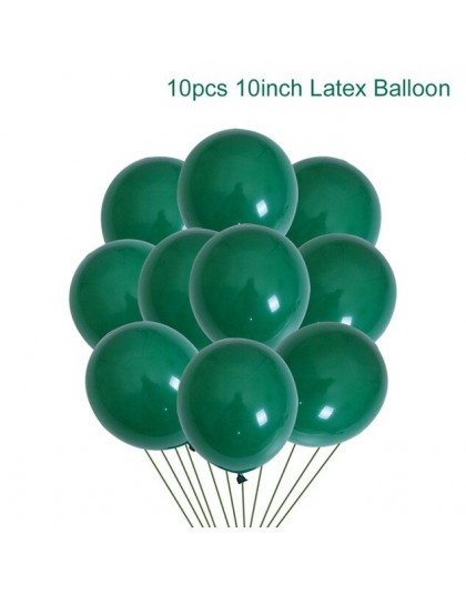 Zielona palma liść balony zielone balony tropikalne hawaje strona balony impreza w stylu Safari Balon dżungla motyw zwierząt bal
