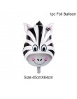 Zielona palma liść balony zielone balony tropikalne hawaje strona balony impreza w stylu Safari Balon dżungla motyw zwierząt bal