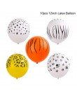 Zielona palma liść balony zielone balony tropikalne hawaje strona balony impreza w stylu Safari Balon dżungla motyw zwierząt bal