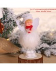 Wiszące lalki anioł ozdoby choinkowe dla domu 2019 przedmioty bożonarodzeniowe wisiorek ozdoba świąteczna Navidad Noel nowy rok 