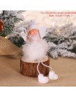 Wiszące lalki anioł ozdoby choinkowe dla domu 2019 przedmioty bożonarodzeniowe wisiorek ozdoba świąteczna Navidad Noel nowy rok 