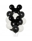 1 zestaw Mickey Minnie Mouse balony urodziny lateksowe balony na brzuszkowe dekoracja urodzinowa dzieci balon foliowy powietrze 