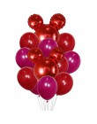 1 zestaw Mickey Minnie Mouse balony urodziny lateksowe balony na brzuszkowe dekoracja urodzinowa dzieci balon foliowy powietrze 