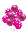 10 sztuk balony w kolorze różowego złota konfetti zestaw Chrome balon urodziny deco dekoracja na przyjęcie ślubne rocznica ślubu