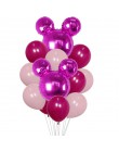 1 zestaw Mickey Minnie Mouse balony urodziny lateksowe balony na brzuszkowe dekoracja urodzinowa dzieci balon foliowy powietrze 