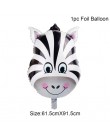 Zielona palma liść balony Safari dżungla impreza dziecko dziewczyna chłopiec dekoracja na przyjęcie z okazji urodzin dzieci trop