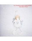 Wiszące lalki anioł ozdoby choinkowe dla domu 2019 przedmioty bożonarodzeniowe wisiorek ozdoba świąteczna Navidad Noel nowy rok 