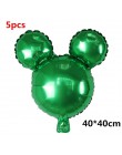 1 zestaw Mickey Minnie Mouse balony urodziny lateksowe balony na brzuszkowe dekoracja urodzinowa dzieci balon foliowy powietrze 