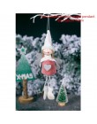 Wiszące lalki anioł ozdoby choinkowe dla domu 2019 przedmioty bożonarodzeniowe wisiorek ozdoba świąteczna Navidad Noel nowy rok 