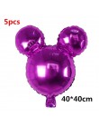 1 zestaw Mickey Minnie Mouse balony urodziny lateksowe balony na brzuszkowe dekoracja urodzinowa dzieci balon foliowy powietrze 