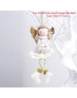 Wiszące lalki anioł ozdoby choinkowe dla domu 2019 przedmioty bożonarodzeniowe wisiorek ozdoba świąteczna Navidad Noel nowy rok 