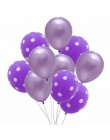 10 sztuk balony w kolorze różowego złota konfetti zestaw Chrome balon urodziny deco dekoracja na przyjęcie ślubne rocznica ślubu