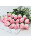 Darmowa wysyłka (11 sztuk/partia) świeże rose sztuczne kwiaty prawdziwy dotyk rose kwiaty, dekoracje domu na wesele lub urodziny