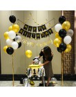 18 sztuk 10/12 calowy biały i złoty balon metaliczny opłatek imprezowe balony dekoracje akcesoria na wesele, urodziny, imprezę