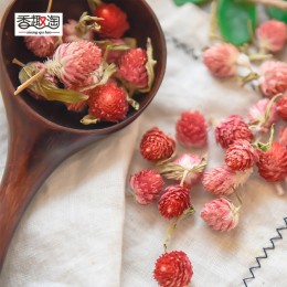 Czerwony Gomphrena globosa pąki naturalny suszony kwiat DIY rzemiosło suszone sprasowane kwiaty dla domu wesele DIY prezenty dek
