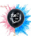 1 sztuk gigantyczne ujawnienie nadmuchiwany balon on/ona płeć ujawnić balony chłopiec lub dziewczynka Baby shower temat aktywnoś