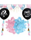 1 sztuk gigantyczne ujawnienie nadmuchiwany balon on/ona płeć ujawnić balony chłopiec lub dziewczynka Baby shower temat aktywnoś