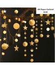 Ozdoby choinkowe dla domu 4M Twinkle Star girlandy papierowe wisząca ozdoba na choinkę nowy rok 2020 prezent Noel Deco ozdoby św