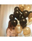 18 sztuk 10/12 calowy biały i złoty balon metaliczny opłatek imprezowe balony dekoracje akcesoria na wesele, urodziny, imprezę
