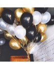 18 sztuk 10/12 calowy biały i złoty balon metaliczny opłatek imprezowe balony dekoracje akcesoria na wesele, urodziny, imprezę