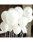 18 sztuk 10/12 calowy biały i złoty balon metaliczny opłatek imprezowe balony dekoracje akcesoria na wesele, urodziny, imprezę