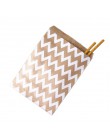 Papierowe torby torby na prezent worek na cukierki Chevron Polka Dot torby świąteczne wesele urodziny nowy rok sprzyja dostawom 