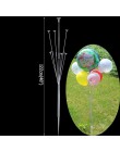 Plastikowy balon podpórka na kij pręty balony z białe kubki zaopatrzenie firm balony stojak ślub akcesoria do dekoracji strony